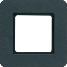 Рамка под LED-модуль 1-постова, колір антрацит, матовий, камінь, Q.7 Berker 10116130