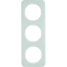 Рамка 3-постова, колір полярна білизна, глянець, скло, R.1 Berker 10132109
