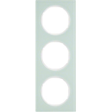 Рамка 3-постова, колір полярна білизна, глянець, скло, R.3 Berker 10132209