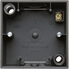 Коробка з/у 1-постова, колір антрацит, матовий S.1 Berker 10419949