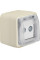 Розетка антенна, 2 отвори, окрема, IP55, біла, W.1 Berker 12033512