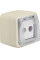 Розетка антенна, 2 отвори, прохідна, IP55, біла, W.1 Berker 12033522