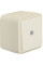Перемикач з підсвічуванням IP55, білий, 10АX/250В W.1 Berker 30763522