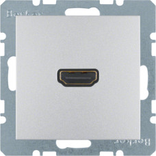 HDMI-розетка, колір алюміній, матовий, S.1 Berker 3315421404