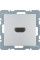 HDMI-розетка, колір алюміній, матовий, S.1 Berker 3315421404