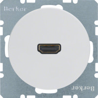 HDMI-розетка, цвет пол.белизна, глянец, R.x Berker 3315422089