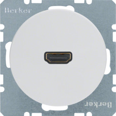 HDMI-розетка, колір пол.білизна, глянець, R.x Berker 3315422089