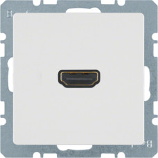 HDMI-розетка, колір пол.білизна, бархатний лак, Q.х Berker 3315426089