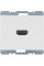 HDMI-розетка, колір пол.білизна, глянець, K.1 Berker 3315427009