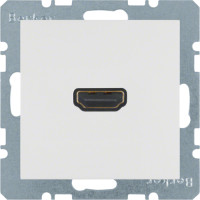 HDMI-розетка, колір пол.білизна, глянець, S.1 Berker 3315428989