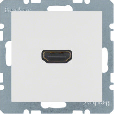HDMI-розетка, колір пол.білизна, глянець, S.1 Berker 3315428989