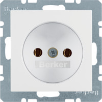 Розетка без з/к, 16А/250В, колір пол.білизна, глянець, S.1 Berker 6167038989