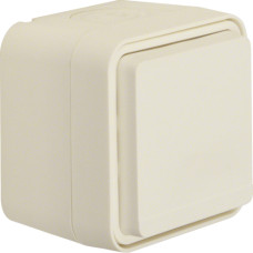 Розетка з з/к IP55, біла, 16А/250В W.1 Berker WNC140B