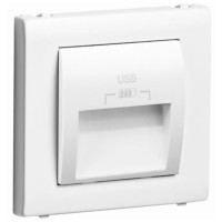 Центральная панель USB, 20град, Белый APOLO 5000 Efapel 50673 TBR