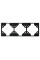 Рамка 3-постова, Горизонтальна, Чорний матовий APOLO 5000 Efapel 50931 TPM