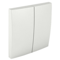 Клавіша вимикача подвійна перехресна, Крижаний LOGUS 90 Efapel 90614 TGE