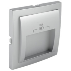 Центральна панель USB, 20град, Алюміній LOGUS 90 Efapel 90673 TAL