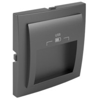 Центральна панель USB, 20град, Графіт LOGUS 90 Efapel 90673 TIS