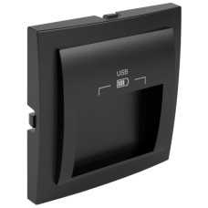 Центральна панель USB, 20град, Чорний LOGUS 90 Efapel 90673 TPM