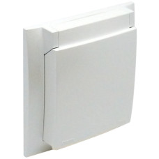 Рамка 1-постова IP44 вологозахищена, Крижаний, AQUARELLA LOGUS 90 Efapel 90961 TGE