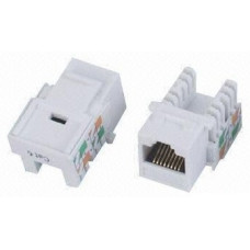 Роз'єм комп'ютерний неекранований RJ-45 UTP, кат.6, Hager 11014620