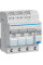 Диференційний автоматичний вимикач 3x(1P+N) 6kA C-16A 30mA тип-А QuickConnect, Hager ADZ366D