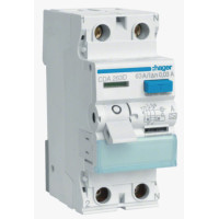 Устройство защитного отключения УЗО 2P, 6kA, 63A, 30mA, A, Hager CDA263D