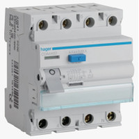 Устройство защитного отключения УЗО 4P, 6kA, 40A, 30mA, A, Hager CDA440D