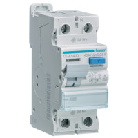 Устройство защитного отключения УЗО 2P, 40A, 30 mA, A, 10kA, 2м, Hager CDA540D