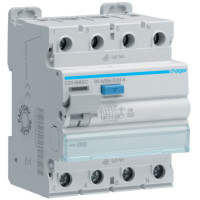 Устройство защитного отключения УЗО 4P, 80A, 30 mA, A-Hi, 10kA, 4м, Hager CDH680C