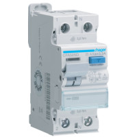 Устройство защитного отключения УЗО 2P, 25A, 300 mA, A, 10kA, 2м, Hager CFA525D