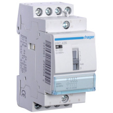 Контактор з ручним керуванням 25A, 4НЗ, 230В, 2м Hager ERC426