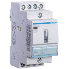 Контактор з ручним керуванням 25A, 2НВ+2НЗ, 230В, 2м Hager ERC427