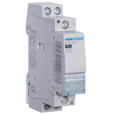 Контактор 25A, 1НВ+1НЗ, 230В, 1м Hager ESC227
