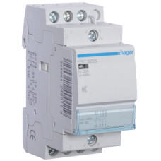 Контактор безшумний 25A, 3НВ, 230В, 2м Hager ESC325S