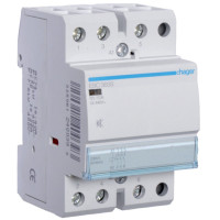 Контактор безшумный 63A, 3НО, 230В, 3м Hager ESC363S