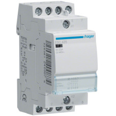 Контактор 25A, 4НВ, 230В, 2м Hager ESC425