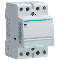 Контактор 63A, 2НО, 24В, 3м Hager ESD263