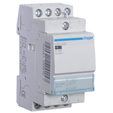 Контактор 25A, 4НВ, 24В, 2м Hager ESD425