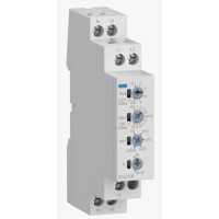 Реле контролю напруги та фаз, 1P+N / 3P+N, 1 перекид.контакт, Hager EUD100