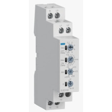 Реле контролю напруги та фаз, 1P+N / 3P+N, 1 перекид.контакт, Hager EUD100