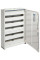 Щит Univers IP44/II 800x550x161мм 130мод. Hager FWB52M2