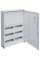 Щит Univers IP44/II 800x550x161мм 72мод. з блоком для клем Hager FWB52N