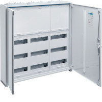 Щит Univers IP44/II 800x800x161мм 108мод. с блоком для клемм Hager FWB53N