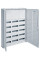 Щит Univers IP44/II 1100x800x161мм 180мод. з блоком для клем Hager FWB73N
