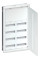 Щит Univers внутрішній IP30/II QCI 957x565x112мм 96мод.+блок для клем, Hager FWU62N