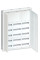 Щит Univers внутрішній IP30/II QCI 1107x815x112мм 180мод.+блок для клем, Hager FWU73N