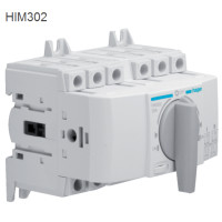 Переключатель трехпозиционный I-0-II 400/690В, 20А, 3п, 5м Hager HIM302