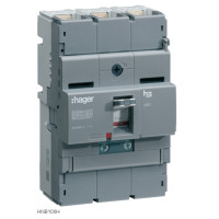 Автоматический выключатель x250, In=100А, 3п, 40kA, Трег./Мрег. Hager HNB100H