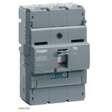 Автоматичний вимикач x250, In=125А, 3п, 40kA, Трег./Мрег. Hager HNB125H